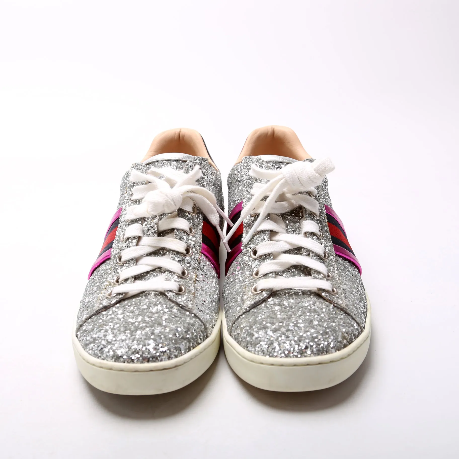 Ace Web Glitter Sneakers Size 37.5