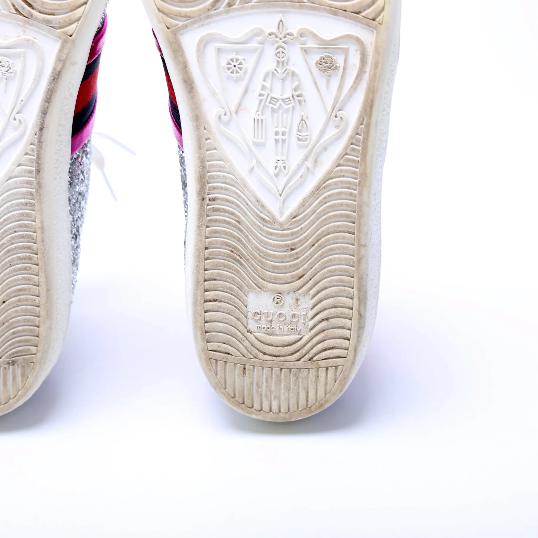 Ace Web Glitter Sneakers Size 37.5