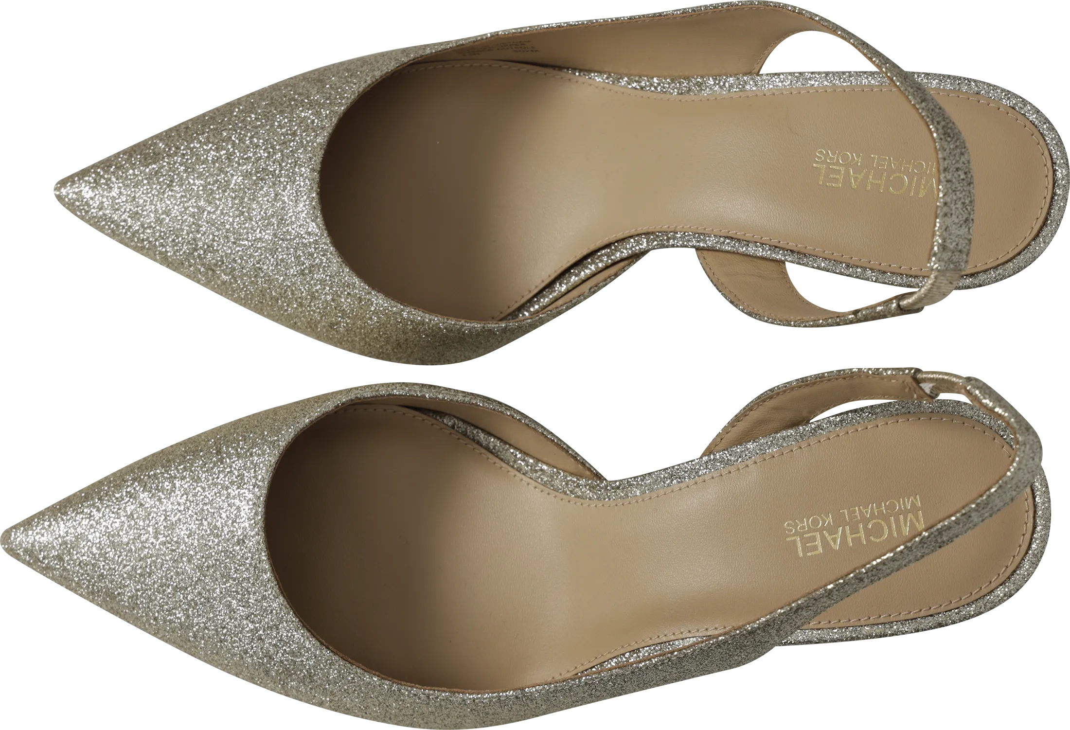 Alina Flex Sling Pump - Pale Gold