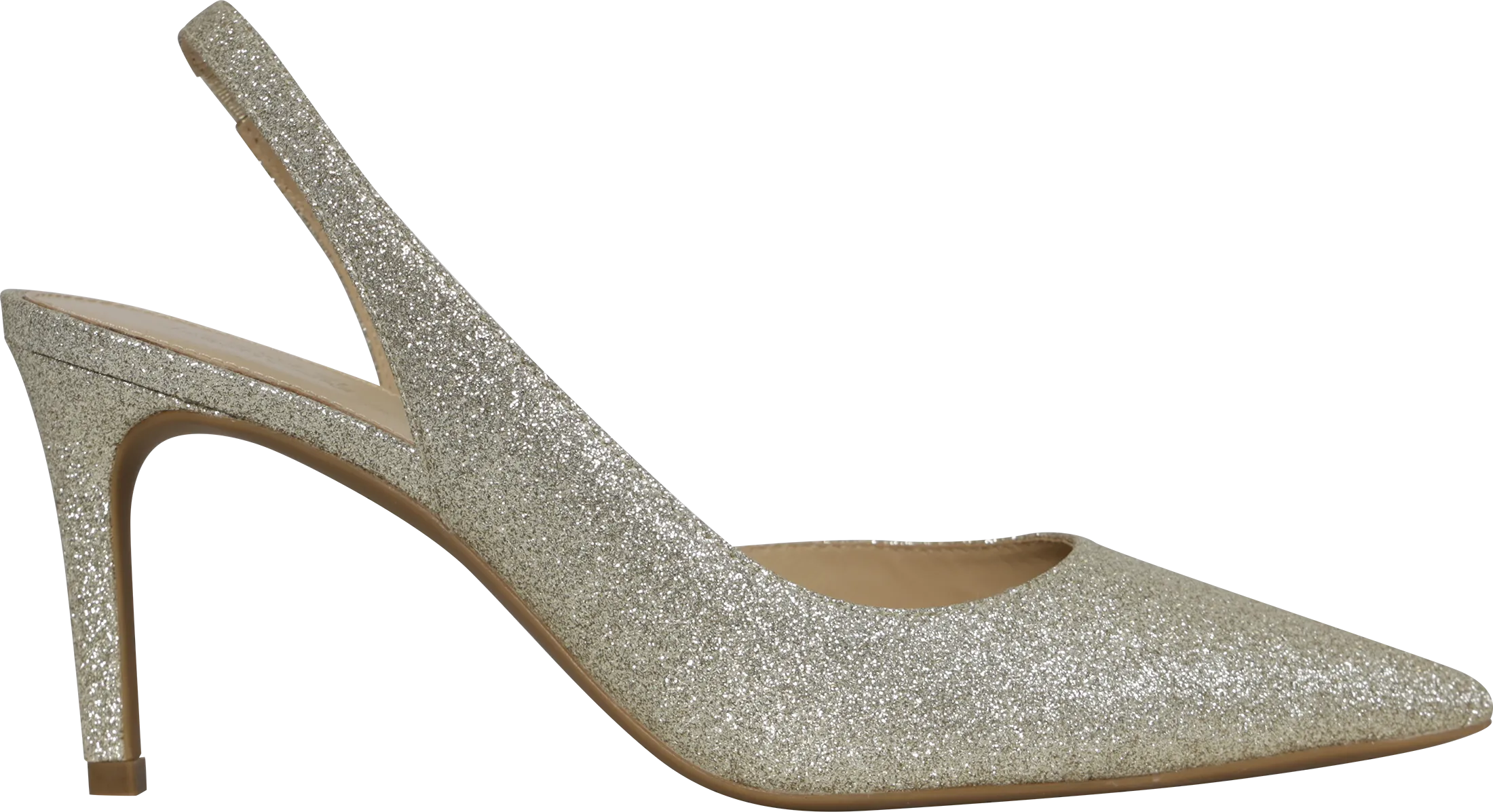 Alina Flex Sling Pump - Pale Gold
