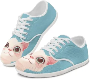 Animal Design Running Shoes for Women Slip On Barefoot Shoes - Zero Drop Grounded Footwear