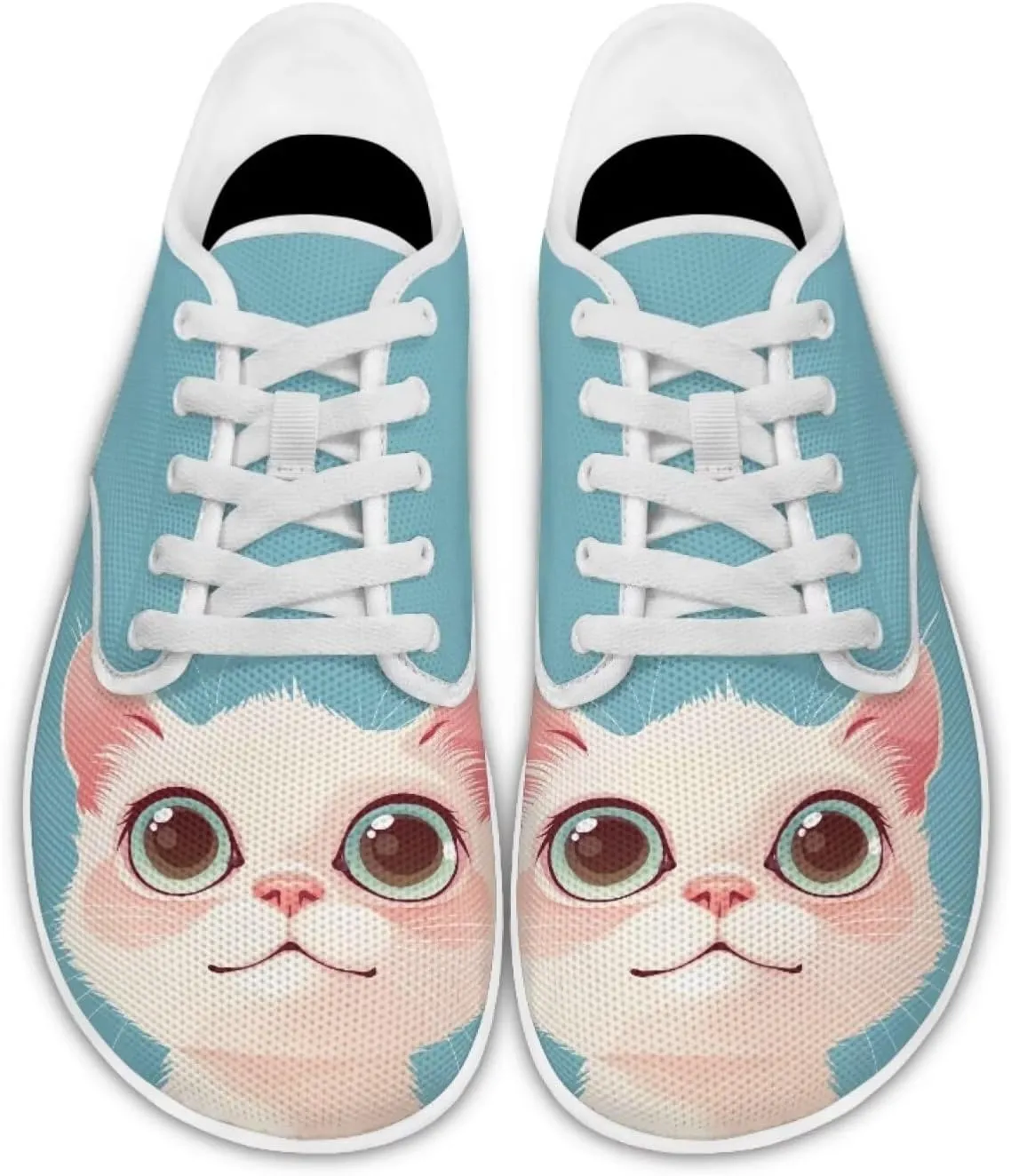 Animal Design Running Shoes for Women Slip On Barefoot Shoes - Zero Drop Grounded Footwear