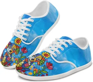 Animal Design Running Shoes for Women Slip On Barefoot Shoes - Zero Drop Grounded Footwear