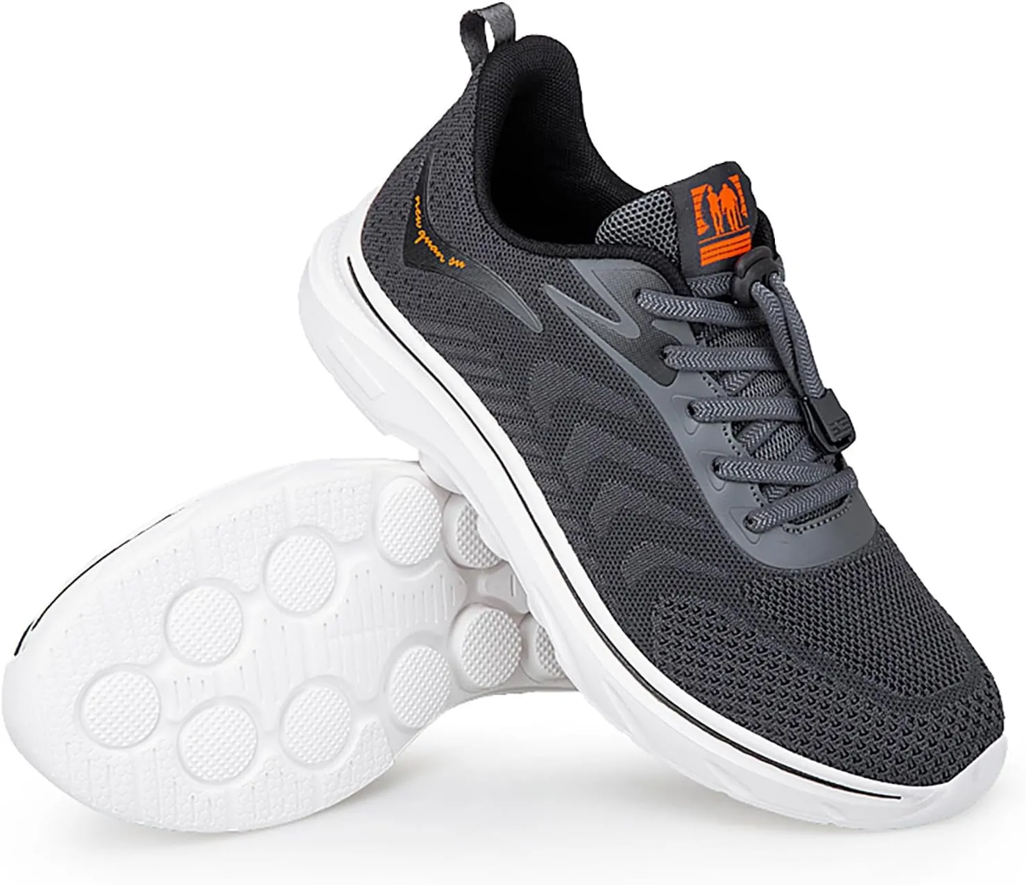Arch Support Fitness Sneaker for Men Breathable Mesh Comfortable Tennis Shoe Men's Classic Casual Walking Shoes