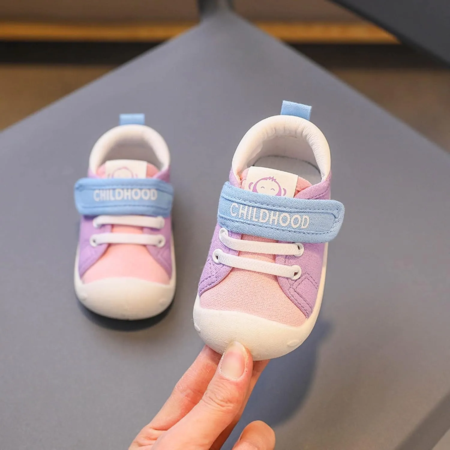Baby Shoes Baby First Walking Shoes Boys Girls Infant Crib Shoes Toddler Slip On Shoes Casual Sneakers Non-Slip