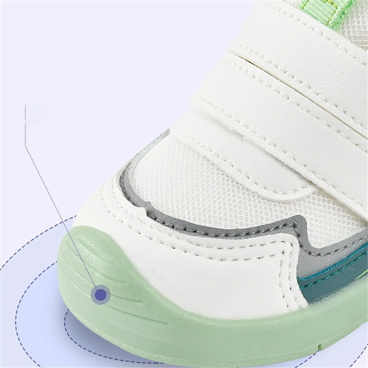 Baby Sneakers Toddler Shoes Soft Anti-Slip Sole Newborn First Walkers Infant Toddler Athletic Running Tennis Shoes