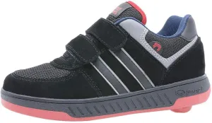Beppi Roller Sneakers for Girls & Boys Skate Shoes with Wheels Black/Red