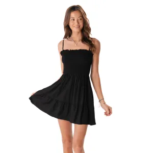 Black Daiquiri Dress with Adjustable Straps