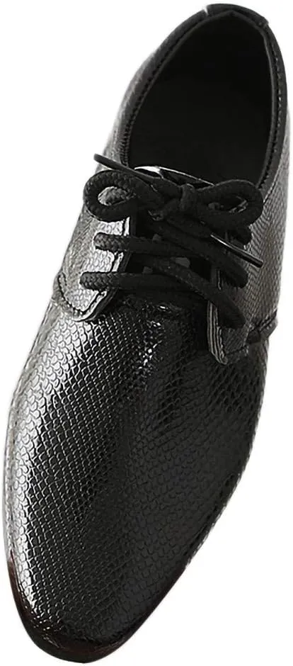 Boys Girls Dress Shoes Loafer Wedding Shoes Classic Lace-Up Oxfor?? Casual Dress Formal Shoes for Toddler and Baby