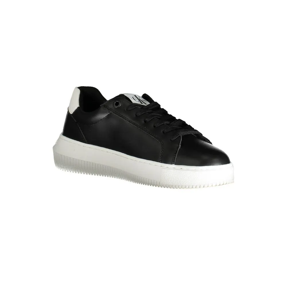 Calvin Klein Chic Contrasting Lace-Up Sporty Sneakers