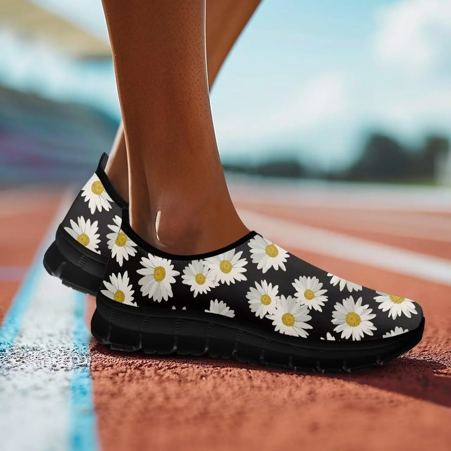 Canvas Sports Shoes for Women Low Top Casual Sneakers for Women Fashion Comfortable Walking ShoesBlack Sole