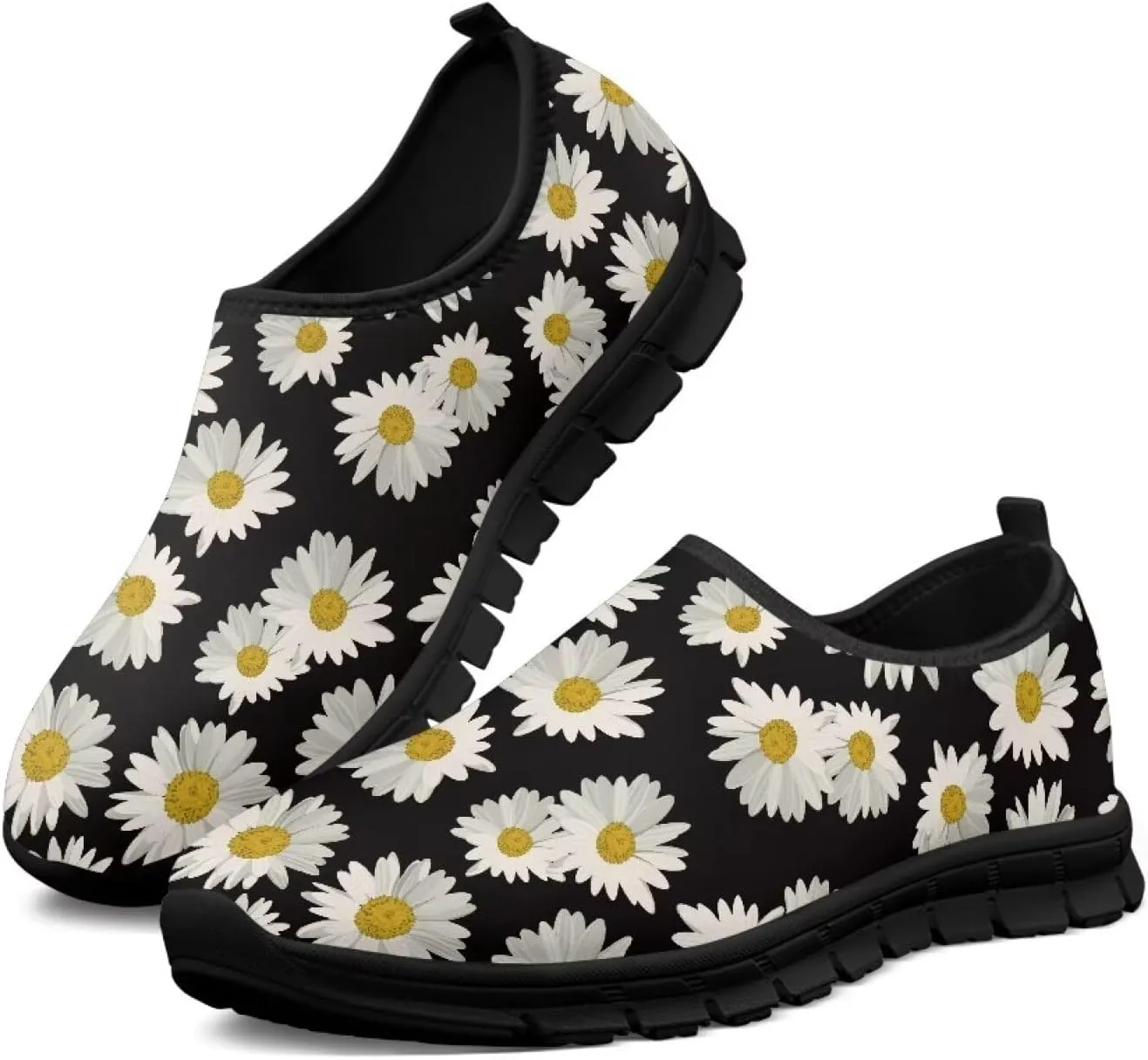 Canvas Sports Shoes for Women Low Top Casual Sneakers for Women Fashion Comfortable Walking ShoesBlack Sole