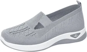 Cathalem Orthopedic Shoes for Women Go Walking Slip on Diabetic Foam Shoes Hands Free Slip in Sneakers Arch Support