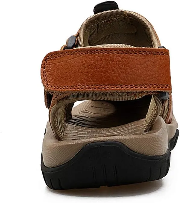 ChicWind Men's Outdoor Hiking Sandals Athletic Water Shoes Anti-collision Toecap