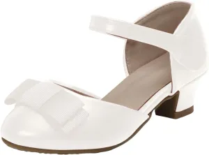 Children's Back Strap Water Sandal Girls Princess Shoes Little Girls Hollow Bow Sandals Children's Dance Performance Dress High Heels