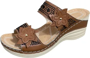 Diabetic Shoes for Women Wide Width Tan 10.5 Best Orthopedic Athletic Shoes Summer Sandals Women Womens Orthopedic Sandals with Arch Support Women's Flip Flops Nude Chunky Heels