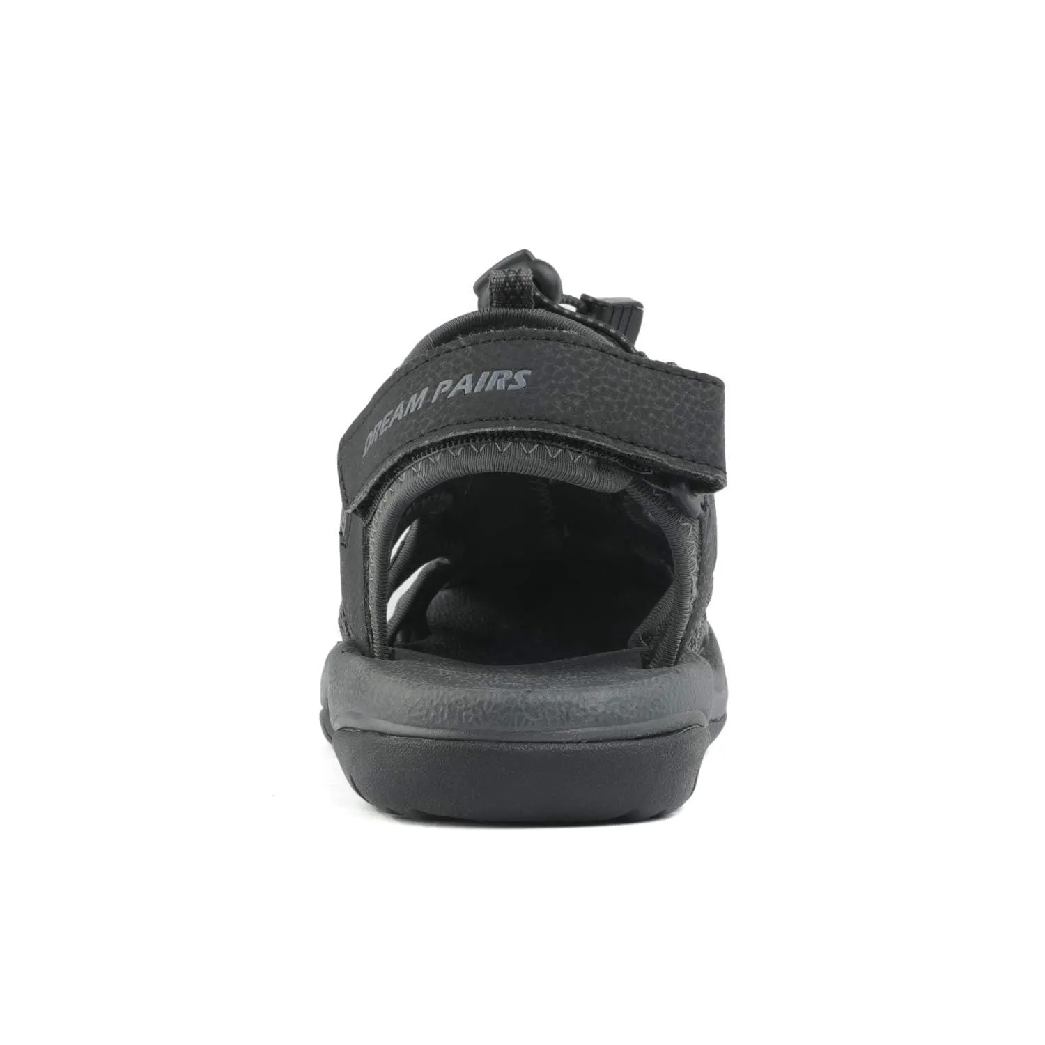 DREAM PAIRS Men's 160912-M-NEW Adventurous Summer Outdoor Sandals,Size 9,Black/Dark/Grey,160912-M-NEW