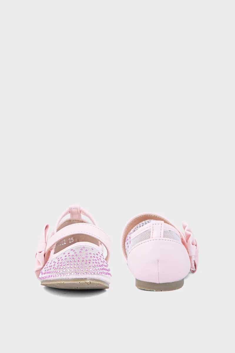 Girls Formal Pumps GF6012-Pink