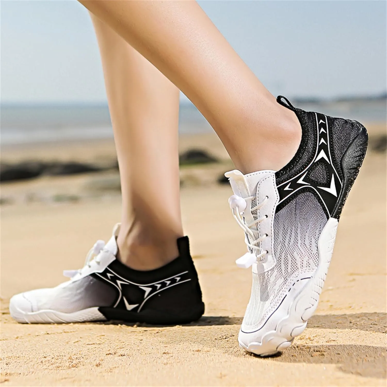 Hike Barefoot Shoes Womens Men Non-Slip Quick Dry Wide Toe Athletic Footwear Soft Comfortable Lightweight Hiking Beach Walking Shoes Unisex