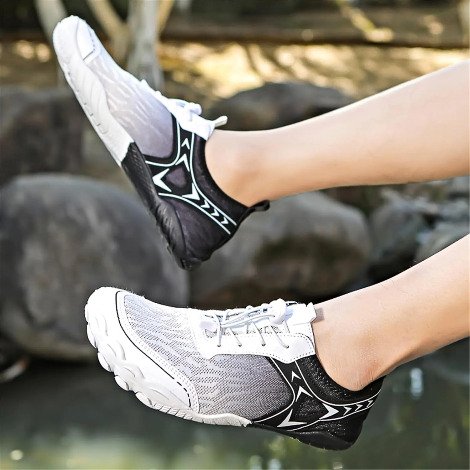 Hike Barefoot Shoes Womens Men Non-Slip Quick Dry Wide Toe Athletic Footwear Soft Comfortable Lightweight Hiking Beach Walking Shoes Unisex
