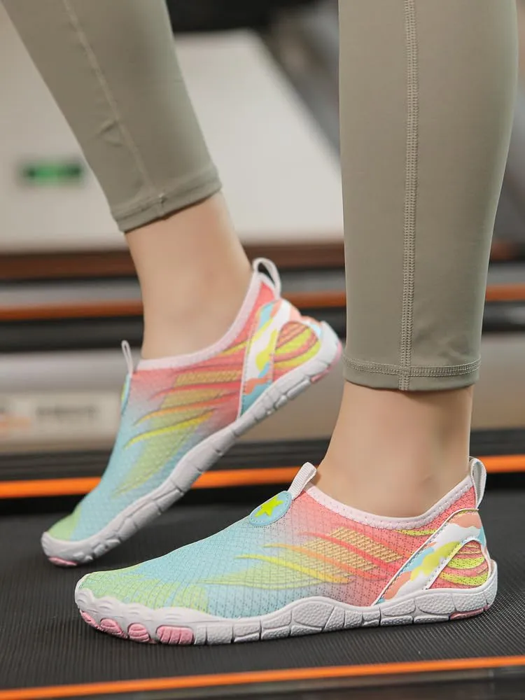 Hike Pro Footwear Barefoot Shoes Women with Wide Toe Box Men Breathable Non-Slip Beach Water Shoes for Swimming & Running Athletic Hiking Footwear