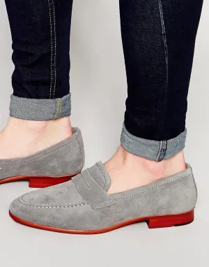 KG By Kurt Geiger Darley Penny Loafers In Suede