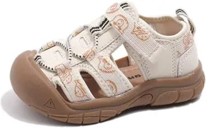 Kids Boy Girl Closed Toe Lightweight Sport Sandals for Summer Outdoor Walking Beach Aqua