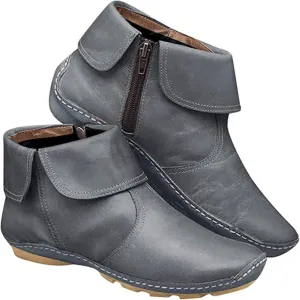 Ladmiple Fall Boots For Women 2024 Wide Calf High Top Ankle Booties Western Wear Fashion Cowboy Cowgirl Walking Shoes