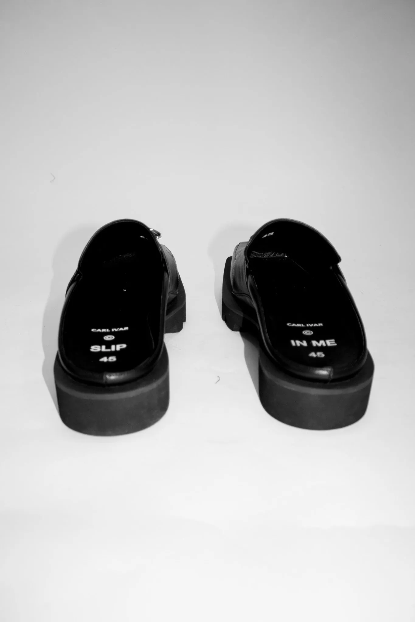 Leather Slip In Loafers