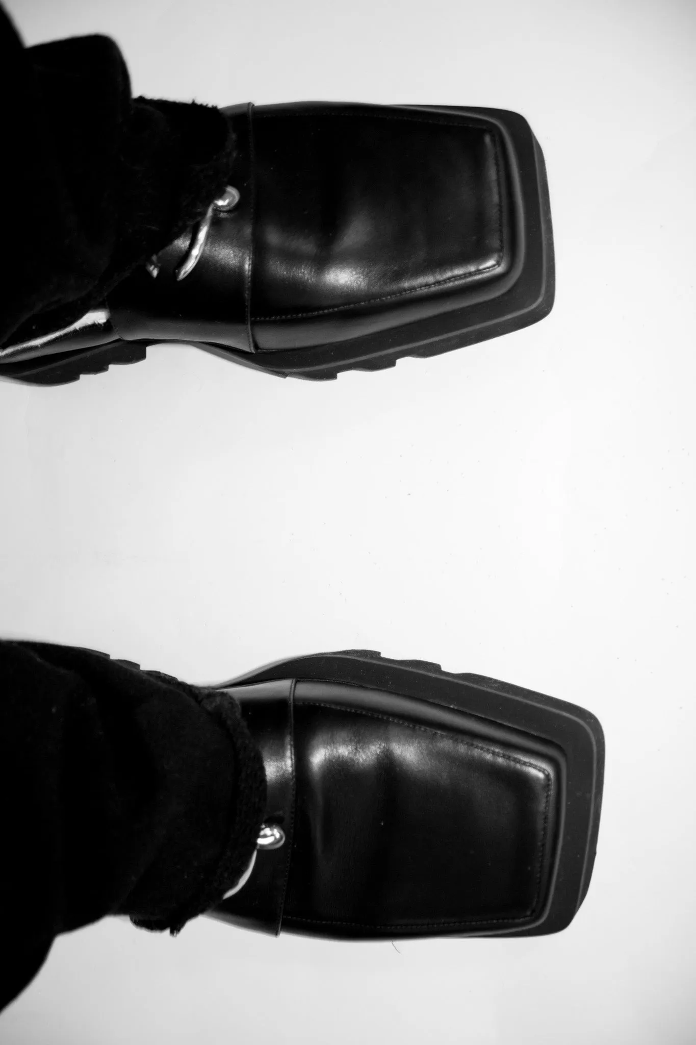 Leather Slip In Loafers