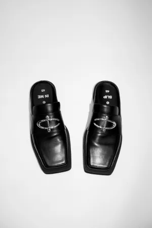 Leather Slip In Loafers