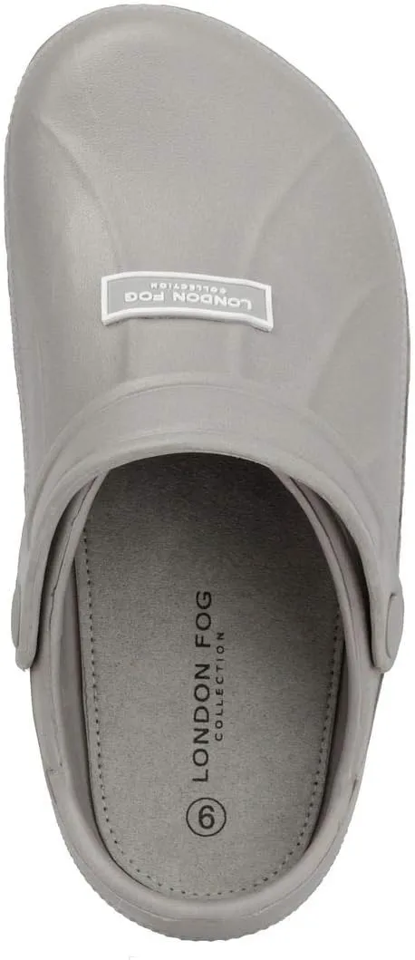 LONDON FOG Womens Renee Clogs Garden Shoes Slip On Sandals