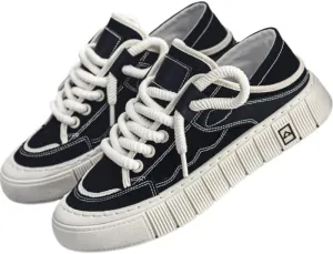 Men's Casual and Comfortable Thick-Soled Sports Shoes, wear-Resistant and Anti-Slip Skate Shoes, Suitable for Wearing All Year Round