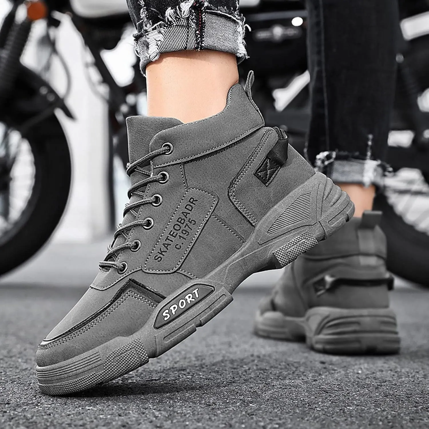 Men's Fashion Sneakers Mens Tennis Shoes Shoe for Men Slip on Shoe for Men Sport Mesh Sneaker