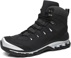 Men's Hiking Boots Outdoor Non-slip Waterproof Ankle Boots Trekking Camping Trail Mid-top Shoes