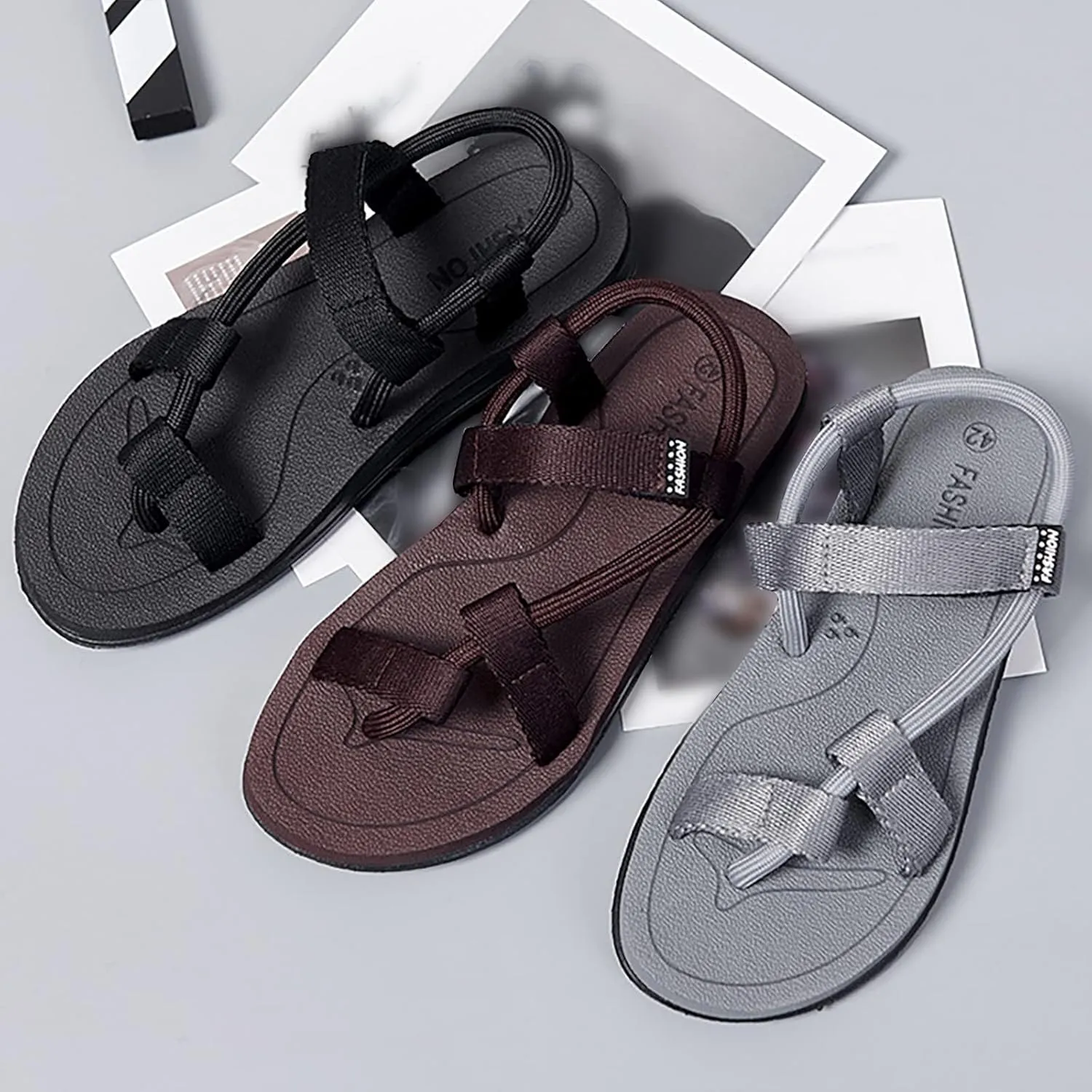 Men's Sandals 2024 Men's Crossborder Leisure Beach Shoes And Sandals In Summer