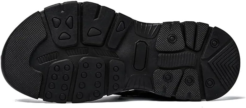 Men's Sandals Beach Sandals For Men Water Shoes Men Non-Slip Hiking Shoes Closed Toe Fisherman