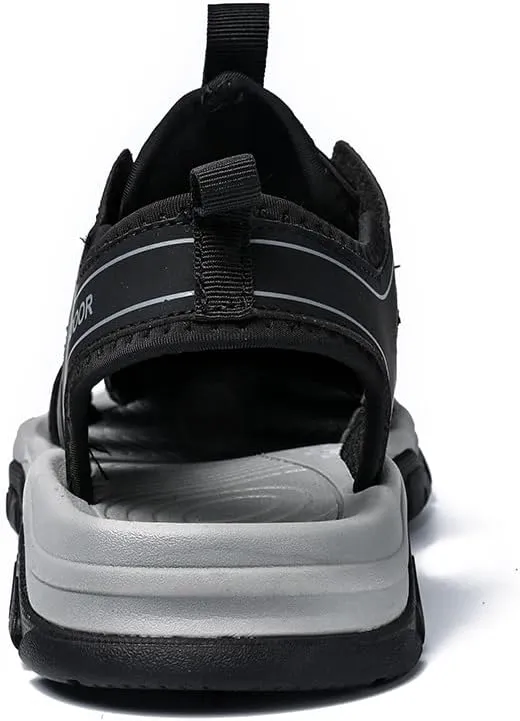 Men's Sandals Beach Sandals For Men Water Shoes Men Non-Slip Hiking Shoes Closed Toe Fisherman