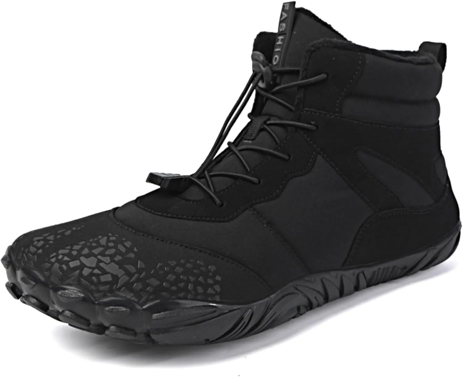 Myallfeet Barefoot Shoes Unisex Winter Boots Men's And Women's Outdoor Anti-Skid And Warm Insulation Hiking Cotton Boots Comfortable Fur Lined Snow Boots