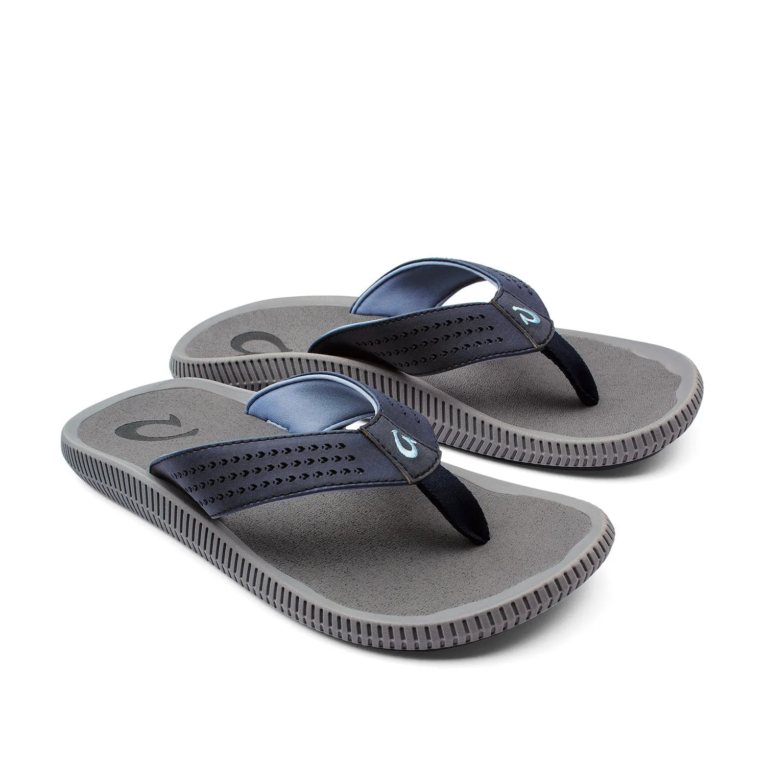 Olukai Men's Ulele in Blue Depth/Charcoal