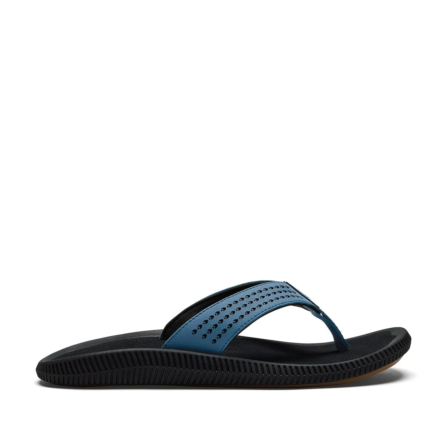 Olukai Men's Ulele in Blue Fog/Lava Rock