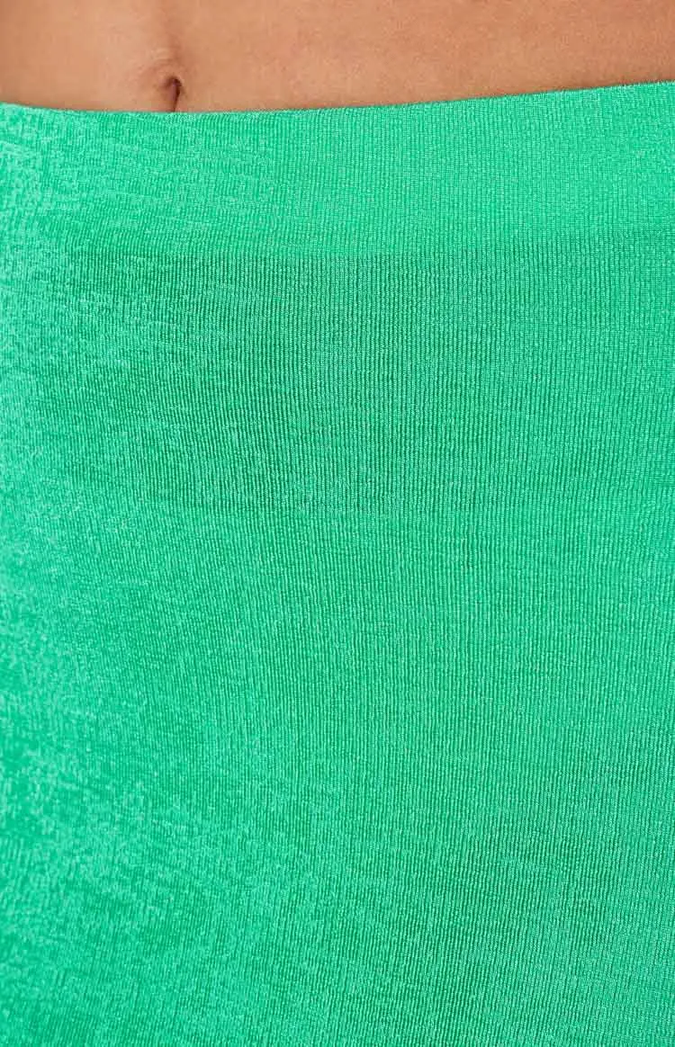 Ophelia Green Maxi Skirt