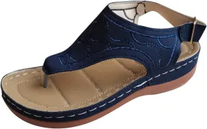 Orthopedic Slippers with Back Strap for Women Orthopedic Women's Flip Flops Summer Sandals Arch Support Orthopedic Arch Support Flip Flops for Women Light Weight Plantar Fasciitis Womens Sandals