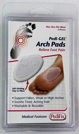 PediFix Pedi-GEL Arch Pads  Cushioning Support for Aching Arches