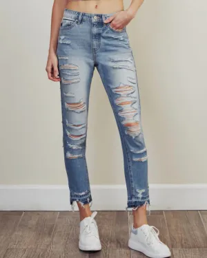 Rainbow Threads Jeans In Medium Wash | Medium Wash