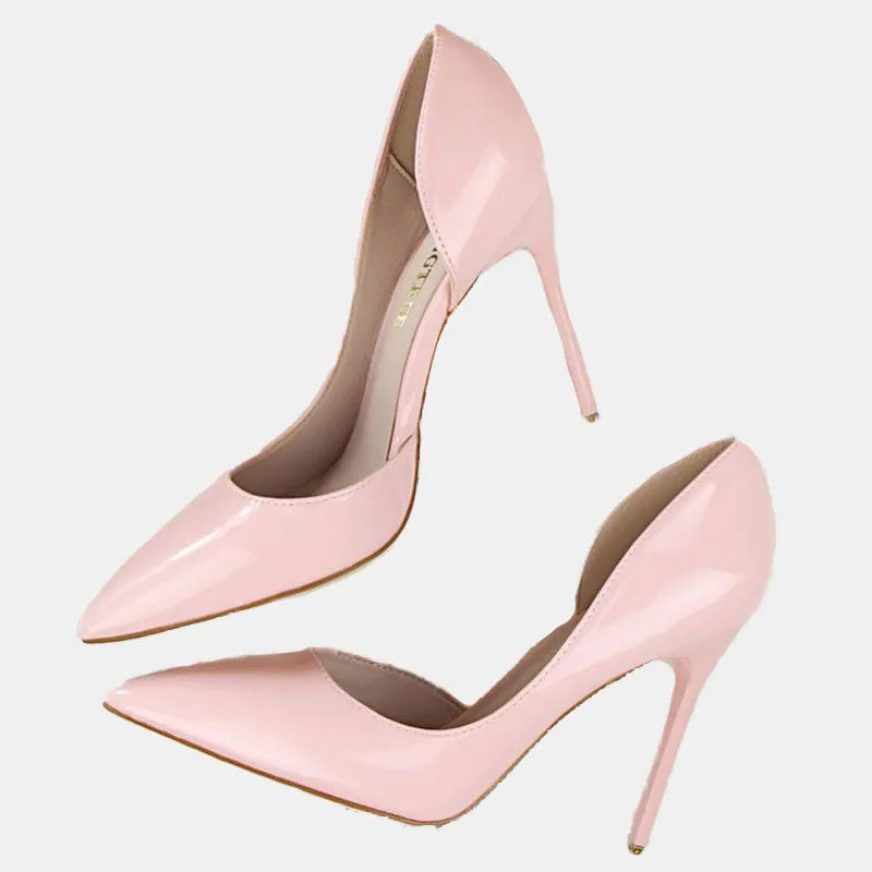 Rose Solid Pumps