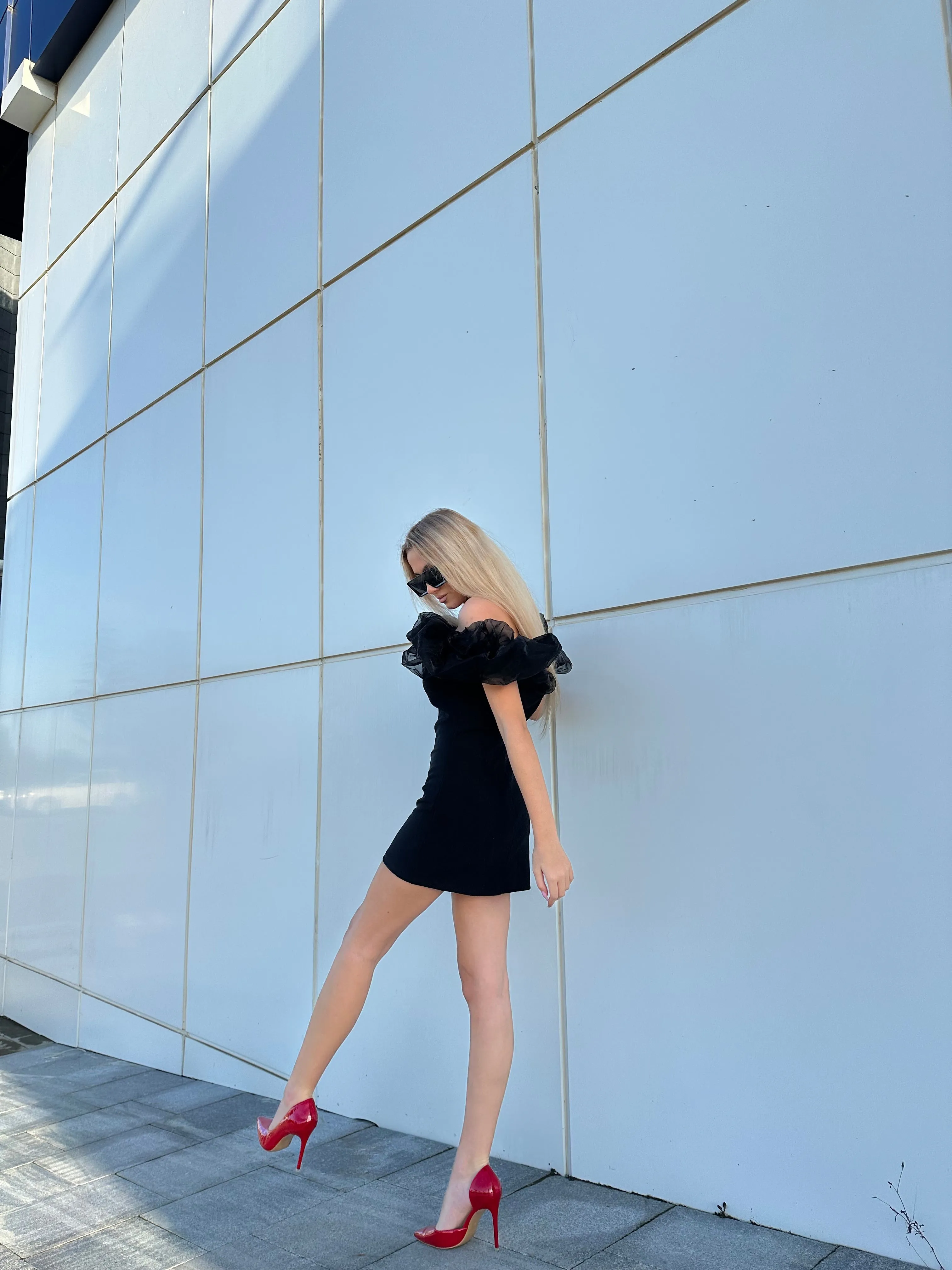 Rose Solid Pumps