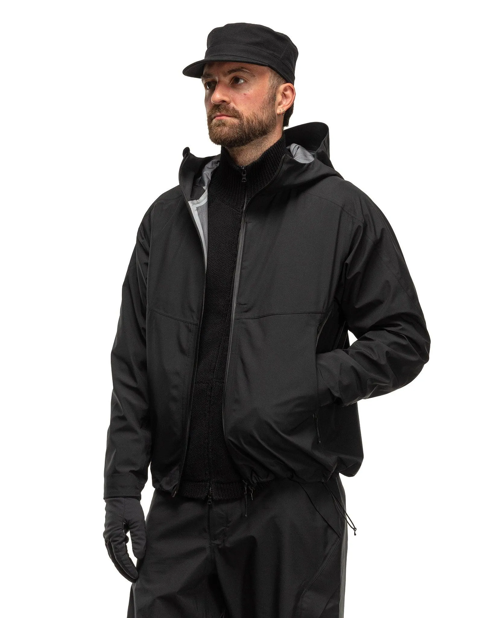 Rove Packable Jacket - GORE-TEX WINDSTOPPER 3L Tricot Black