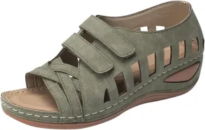 Sale Clearance Sandals Women Dressy Comfortable Orthopedic Wide Width Wedge Sandals for Women Dressy Sandals with Arch Support for Women Summer Plantar Fasciitis Sandals Women Black Block Heel Sandals