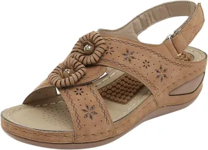 SBGMoSJ Orthopedic Sandals Women Wide Width Women Shoes Dressy Comfortable Sandals Black Wedges for Women Dressy Comfortable Women's Sandals Orthopedic Shoes Plantar Fasciitis Sandals Women Summer